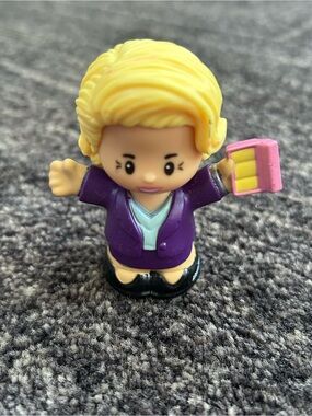 Like New Fisher Price Little People Rebecca Welton Ted Lasso Figure